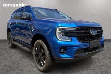 Blue 2025 Ford Everest Wagon Sport (4Wd)