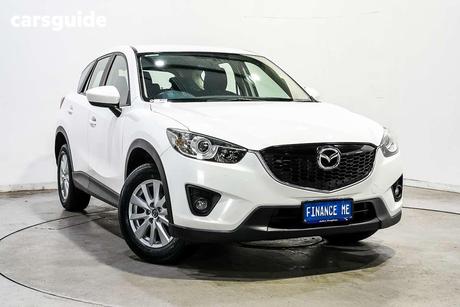 White 2014 Mazda CX-5 Wagon Maxx Sport (4X2)