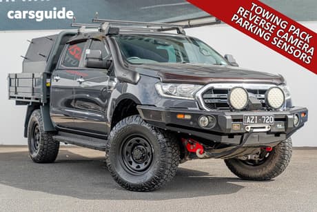 Grey 2019 Ford Ranger Double Cab Pick Up Xlt 2.0 (4X4)