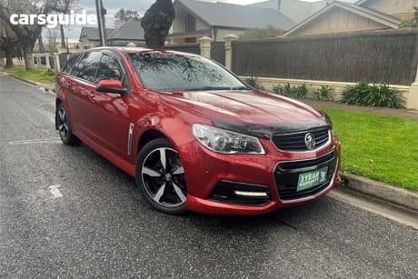 Orange 2015 Holden Commodore Sportswagon Sv6