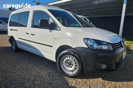 White 2015 Volkswagen Caddy Commercial TDI250 BLUEMOTION F