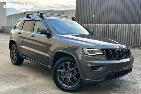 Grey 2021 Jeep Grand Cherokee SUV 80TH ANNIVERSARY (4X4) WL MY21