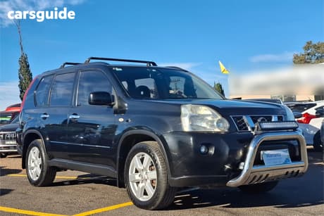 Black 2009 Nissan X-Trail Wagon St-L (4X4)