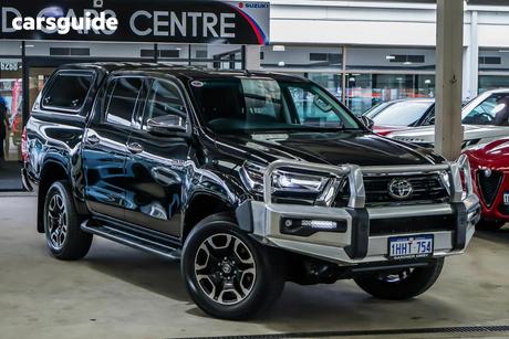 Black 2021 Toyota Hilux Double Cab Pick Up Sr5 (4X4)