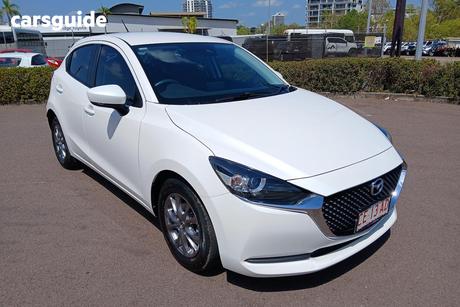 White 2020 Mazda 2 Hatchback G15 Pure
