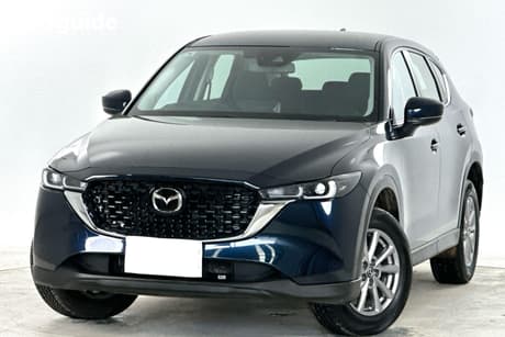 Blue 2024 Mazda CX-5 Wagon G25 Maxx Sport (Fwd)