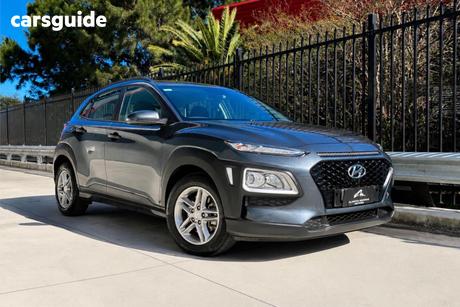 Grey 2017 Hyundai Kona Wagon Active Awd