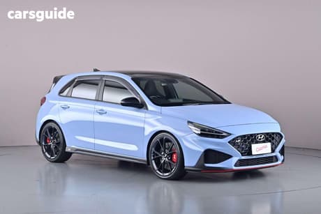 Blue 2021 Hyundai I30 Hatchback N Premium With Sunroof
