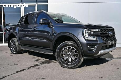 Grey 2022 Ford Ranger Double Cab Pick Up Wildtrak 3.0 (4X4)
