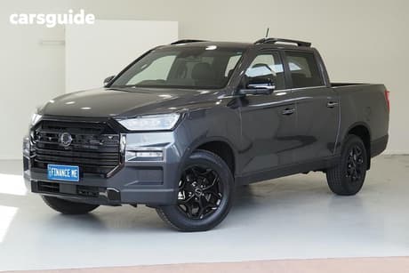 Grey 2026 KGM Musso Xlv Crew Cab Pickup Ultimate