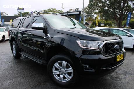 Black 2022 Ford Ranger Double Cab Pick Up Xlt 2.0 Hi-Rider (4X2)
