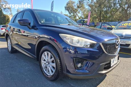 Blue 2012 Mazda CX-5 Wagon Maxx Sport (4X2)