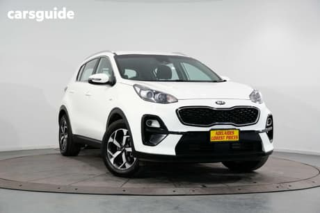White 2019 Kia Sportage Wagon S (Awd)