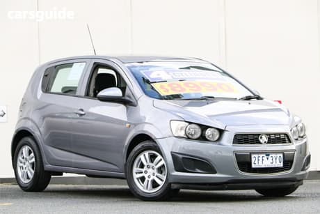 Grey 2012 Holden Barina Hatchback