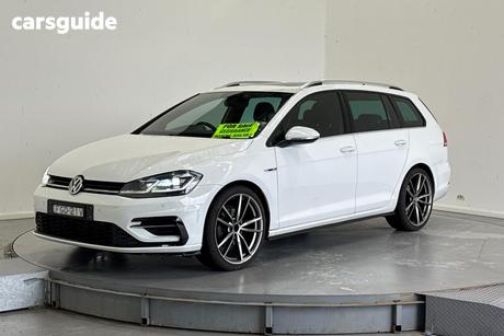 White 2017 Volkswagen Golf Wagon 110 Tsi Highline