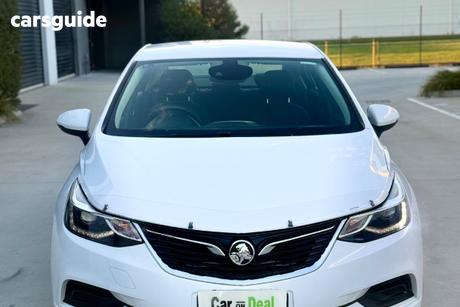 White 2017 Holden Astra Sedan Ls Plus