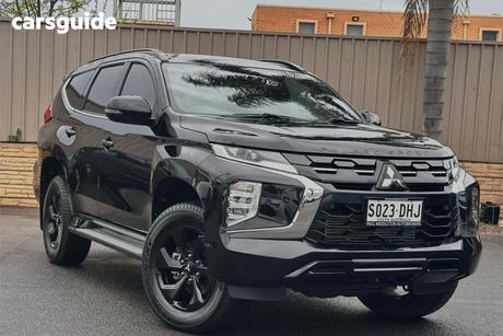 Black 2024 Mitsubishi Pajero Sport Wagon Gsr (4Wd) 7 Seat