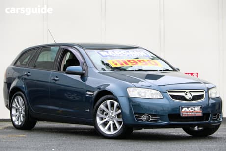 Grey 2011 Holden Commodore Sportswagon Omega