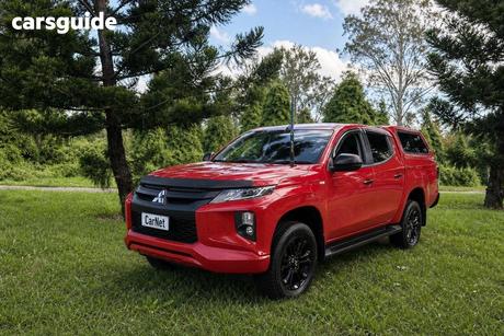 Red 2022 Mitsubishi Triton Double Cab Pick Up Glx-R (4X4)