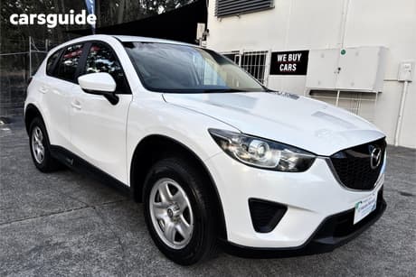 White 2013 Mazda CX-5 Wagon Maxx (4X2)