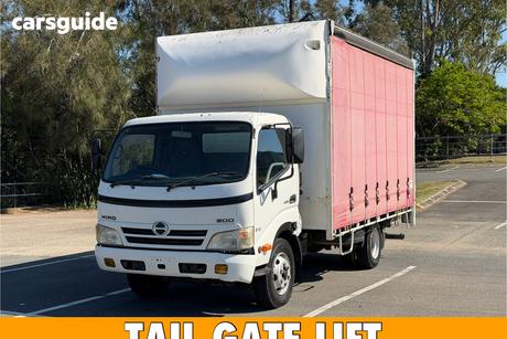 White 2008 Hino OTHER Ute Tray