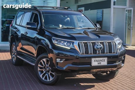 Black 2022 Toyota Landcruiser Prado Wagon Vx