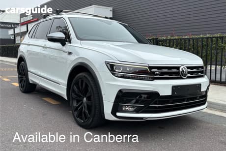 White 2019 Volkswagen Tiguan Wagon Allspace 162 Tsi Highline