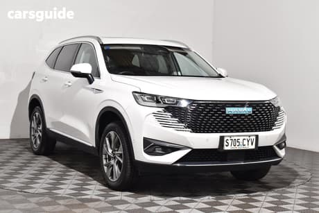 White 2023 GWM Haval H6 Wagon Ultra Hybrid