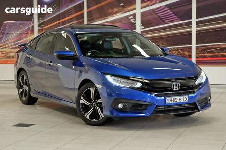 Blue 2016 Honda Civic Sedan Rs