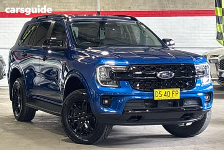 Blue 2024 Ford Everest Wagon Sport (4Wd)