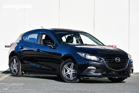 Black 2014 Mazda 3 Hatchback Neo