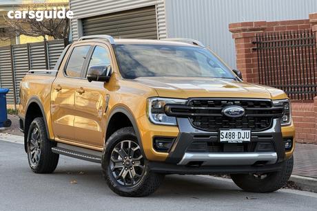 Yellow 2026 Ford Ranger Double Cab Pick Up Wildtrak 2.0 (4X4)