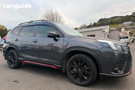 Grey 2021 Subaru Forester Wagon 2.5I Sport (Awd)