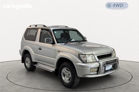 Silver 2001 Toyota Landcruiser Prado SUV RX SWB 4WD