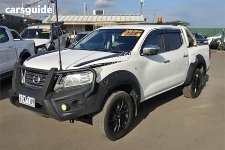White 2017 Nissan Navara Double Cab Utility Rx (4X4)