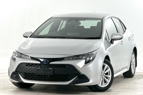 Silver 2022 Toyota Corolla Hatchback Ascent Sport Hybrid