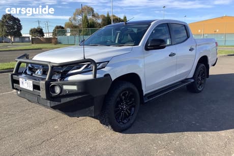 White 2022 Mitsubishi Triton Double Cab Pick Up Gsr (4X4)