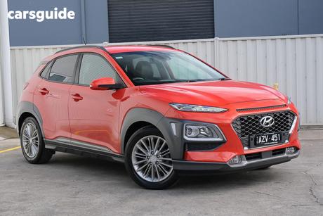 Beige 2017 Hyundai Kona Wagon Elite