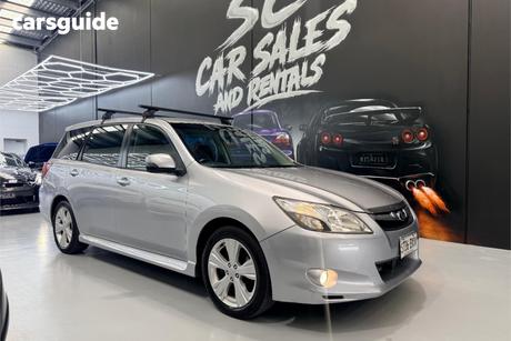 Silver 2012 Subaru Liberty Wagon Exiga Premium