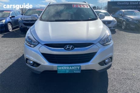 Silver 2014 Hyundai IX35 Wagon Se (Fwd)