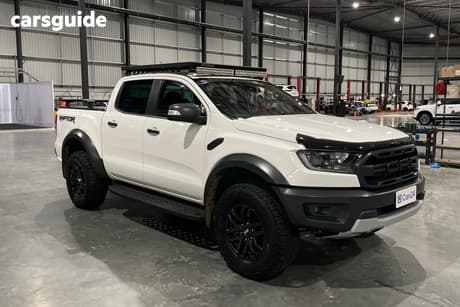 White 2021 Ford Ranger Double Cab Pick Up Raptor 2.0 (4X4)