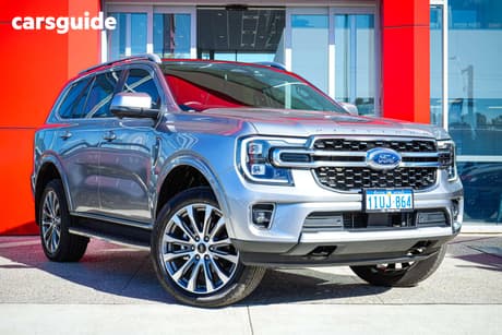 Silver 2025 Ford Everest Wagon Platinum (4Wd)
