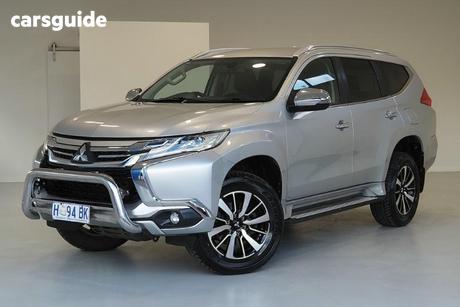 Silver 2016 Mitsubishi Pajero Sport Wagon Gls (4X4) 7 Seat
