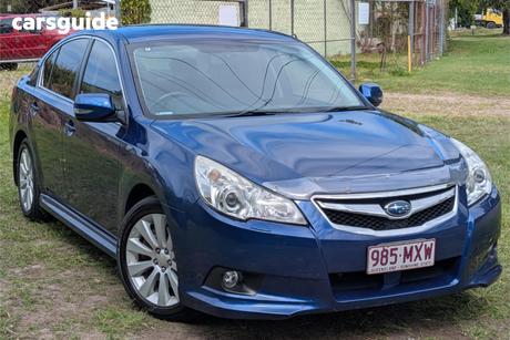 Blue 2010 Subaru Liberty Sedan 3.6R Premium (Sat)