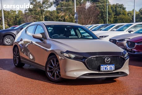 Beige 2025 Mazda Mazda3 Hatchback G25 Gt Vision