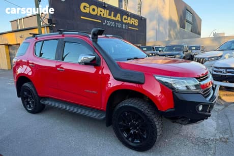 Red 2017 Holden Trailblazer Wagon Ltz (4X4)