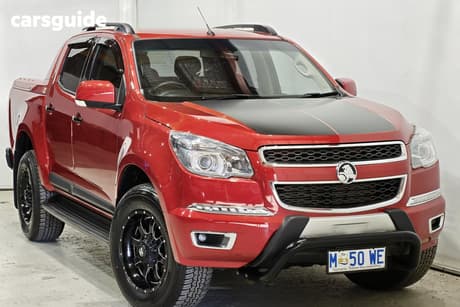 Red 2016 Holden Colorado Crew Cab Pickup Ltz (4X4)