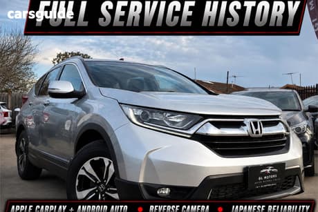 Silver 2017 Honda CR-V Wagon Vti (2Wd)