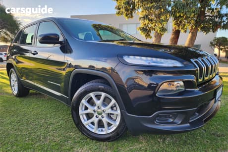Black 2014 Jeep Cherokee Wagon Sport (4X2)