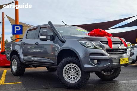 Grey 2017 Holden Colorado Crew Cab Pickup Z71 (4X4)